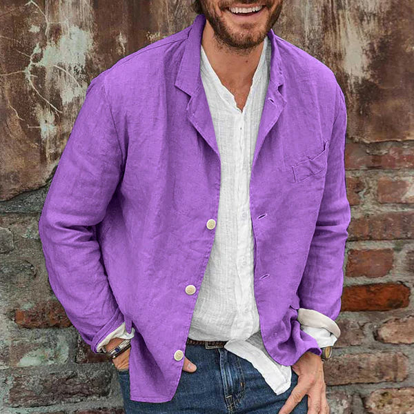 Lightweight Cotton Blazer for Men: Comfort and Style