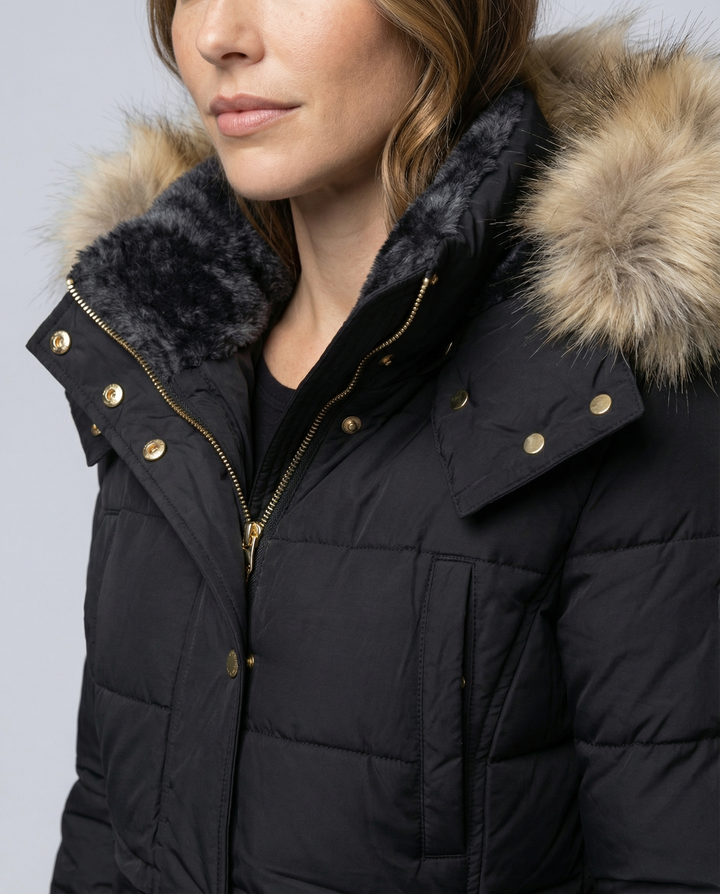 Fur-lined Warm Women's Parka