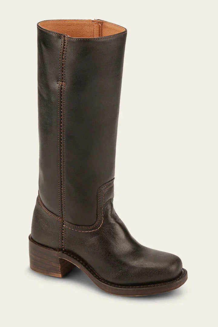 Girls' Leather Boots with Elegant Fit