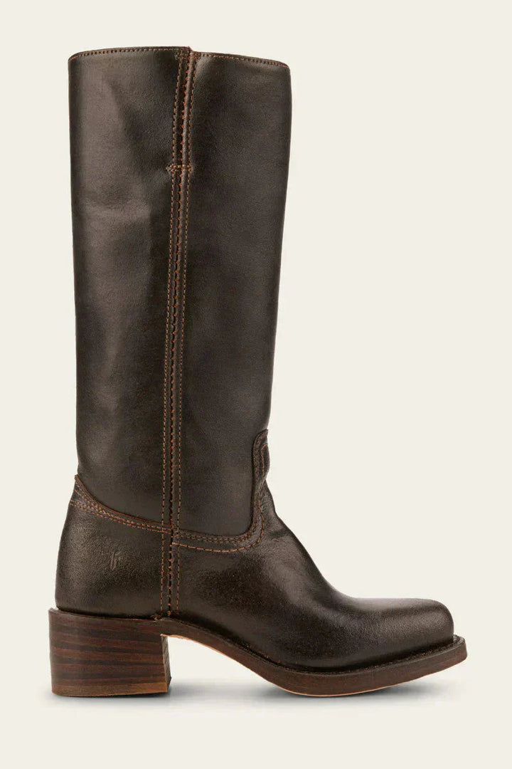Girls' Leather Boots with Elegant Fit