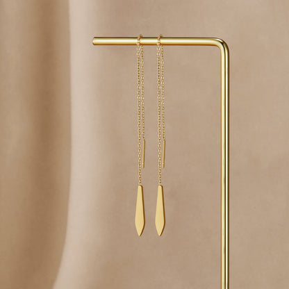 Gold-Tone Dakota Tassel Earrings