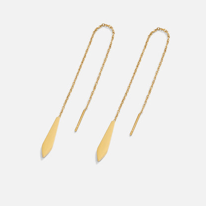 Gold-Tone Dakota Tassel Earrings