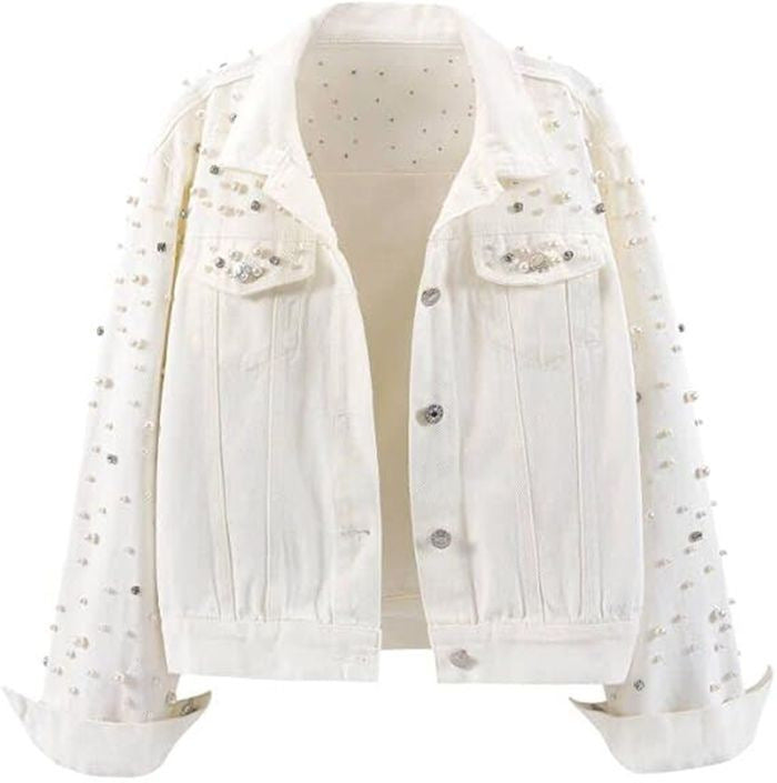 Casual Jacket with Studs - Durable and Stylish for Everyday Use