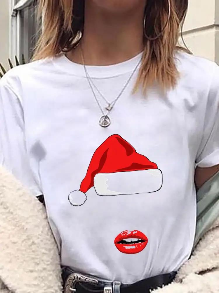 Christmas Round Neck Short Sleeve Shirt