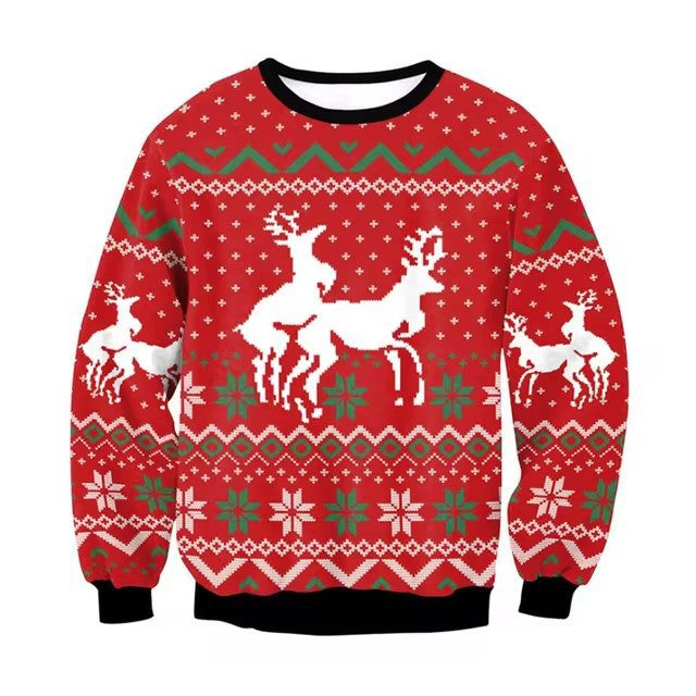 Christmas Men's Round Neck Sweater