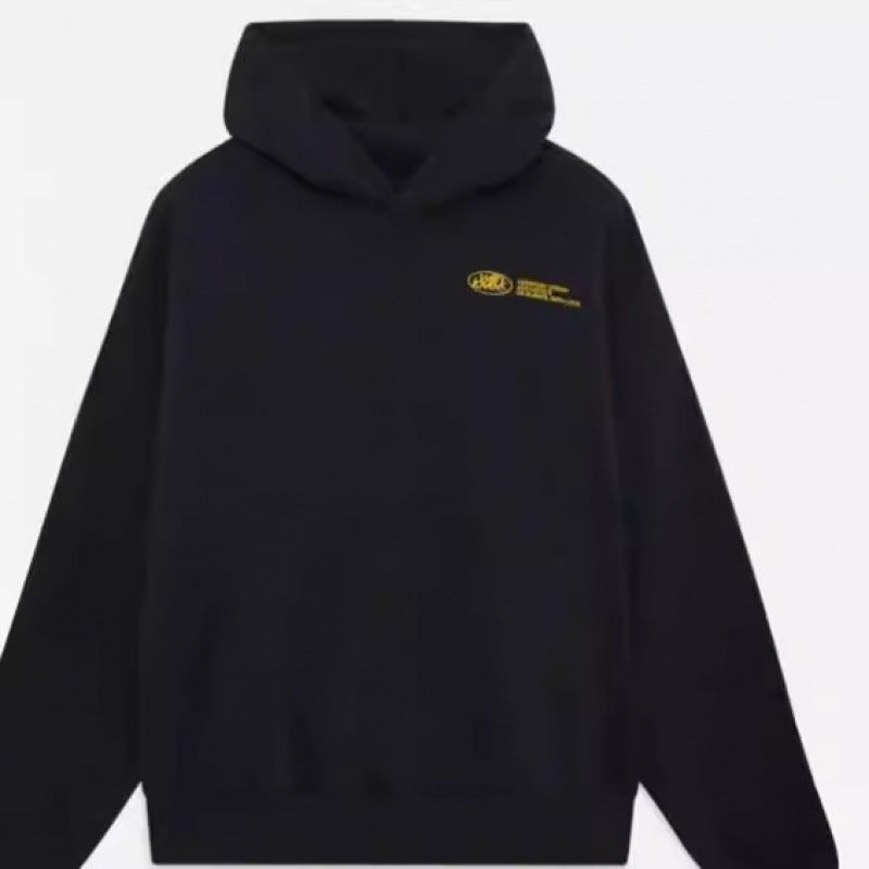 Unisex Oversized Hoodie with Large Back Print, Kangaroo Pocket and Ribbed Cuffs