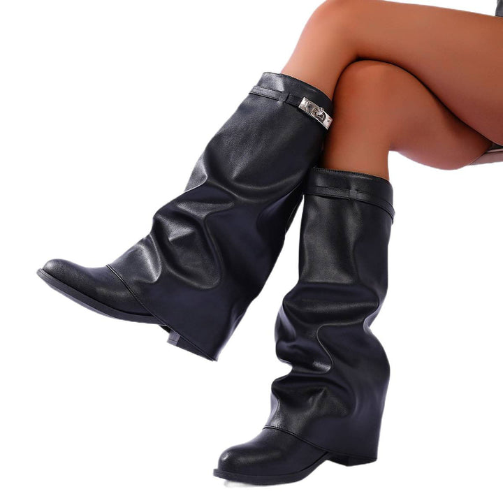 Women's High Quality Wedge Boots