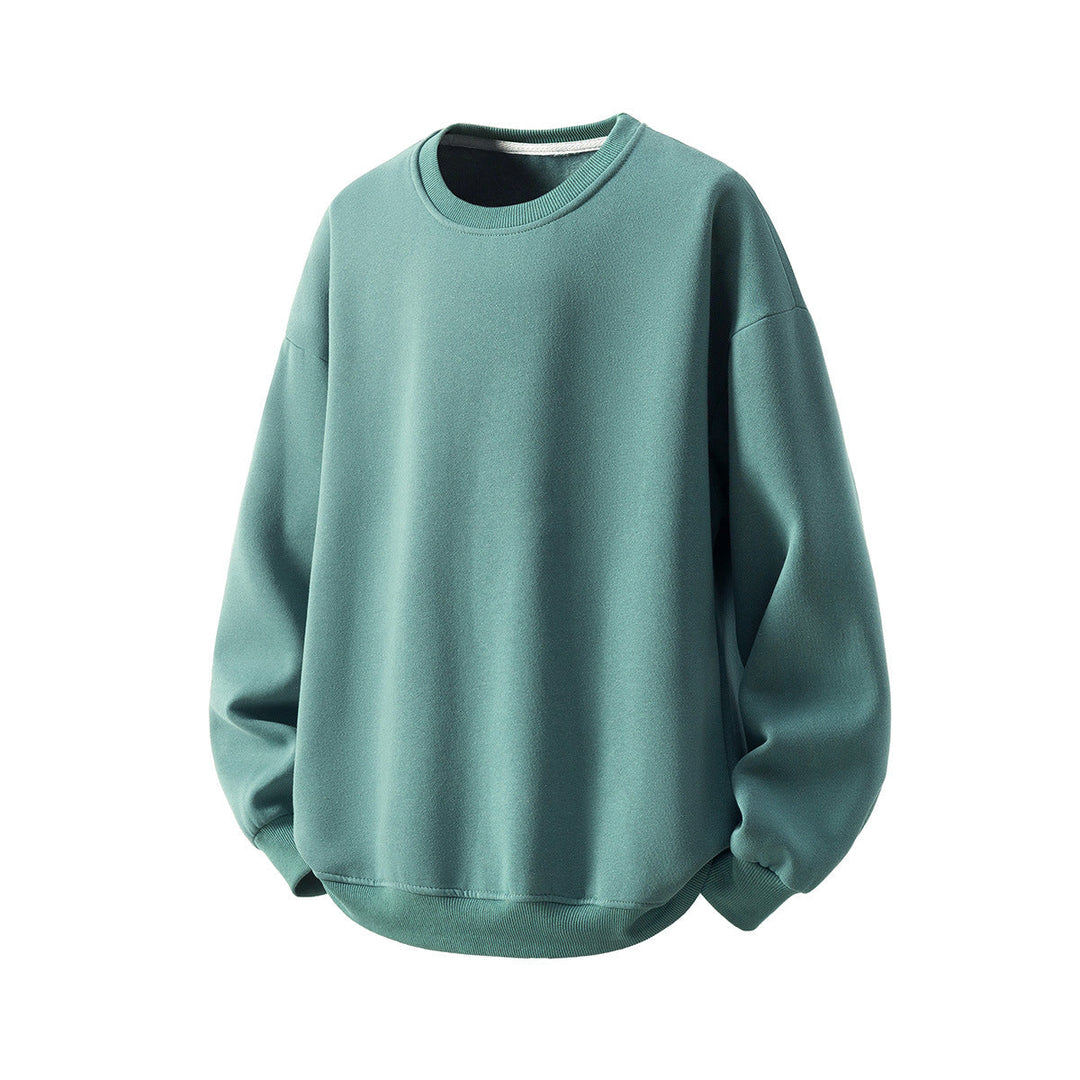 Unisex Oversized Round Neck Sweatshirt made of French Terry with Dropped Shoulder