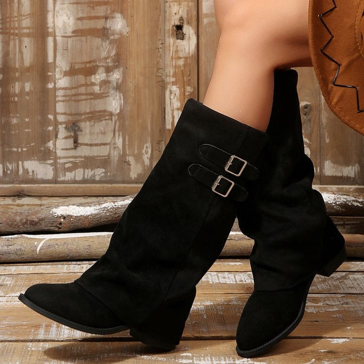 Women's High Quality Wedge Boots