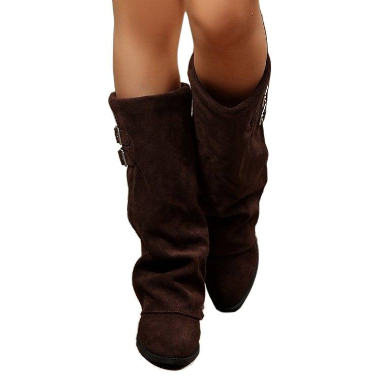 Women's High Quality Wedge Boots