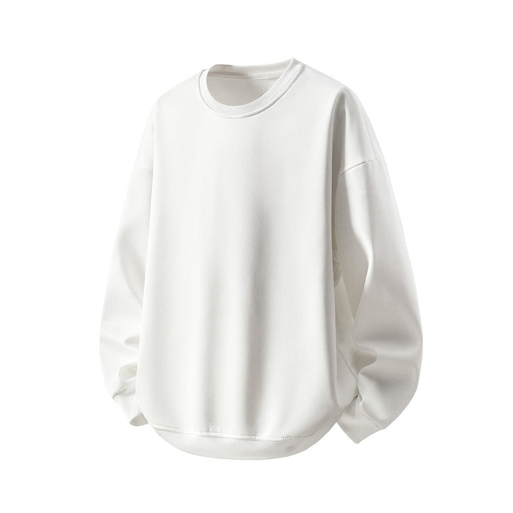 Unisex Oversized Round Neck Sweatshirt made of French Terry with Dropped Shoulder
