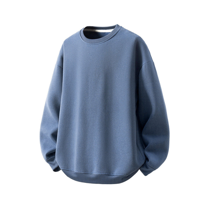 Unisex Oversized Round Neck Sweatshirt made of French Terry with Dropped Shoulder