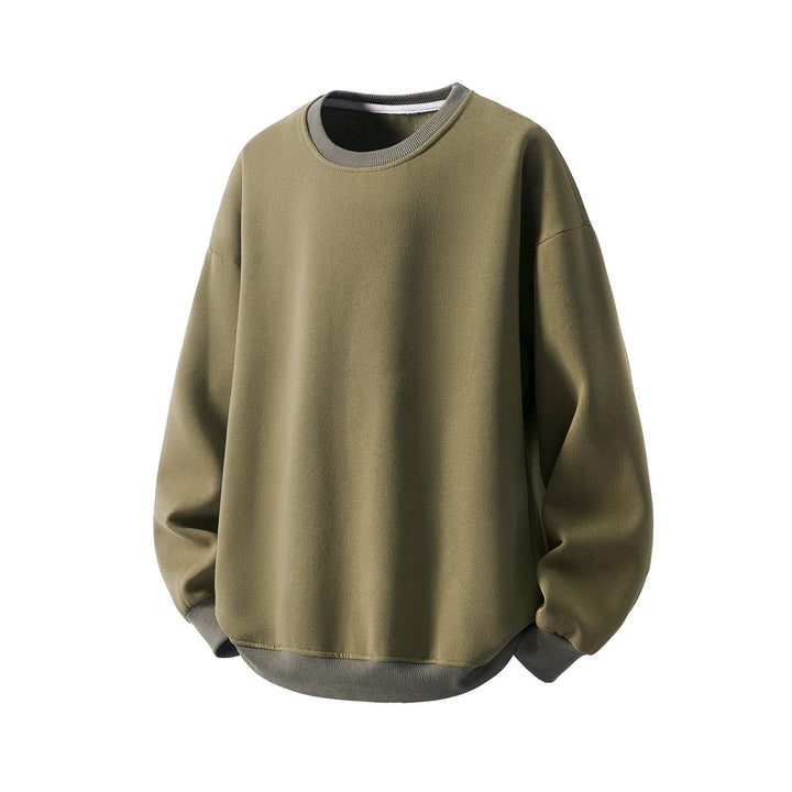 Unisex Oversized Round Neck Sweatshirt made of French Terry with Dropped Shoulder