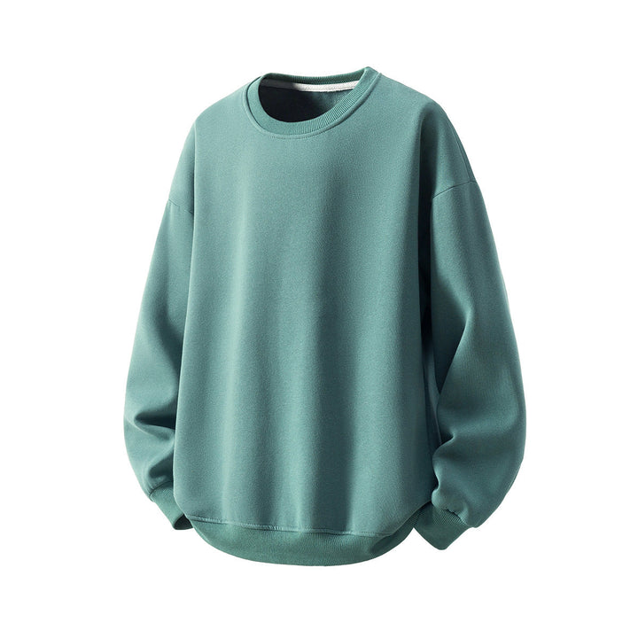 Unisex Oversized Round Neck Sweatshirt made of French Terry with Dropped Shoulder