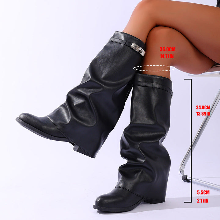 Women's High Quality Wedge Boots