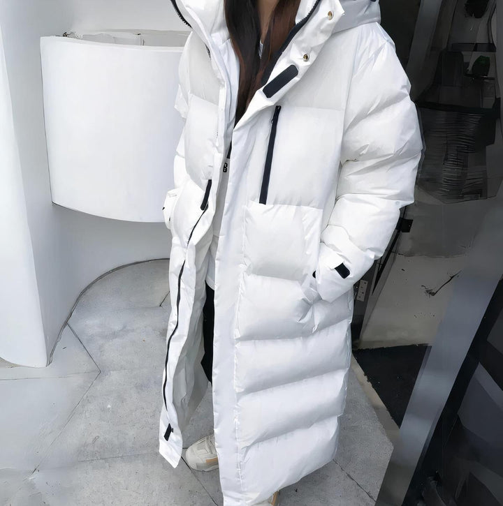 Women's Long Water and Windproof Winter Parka