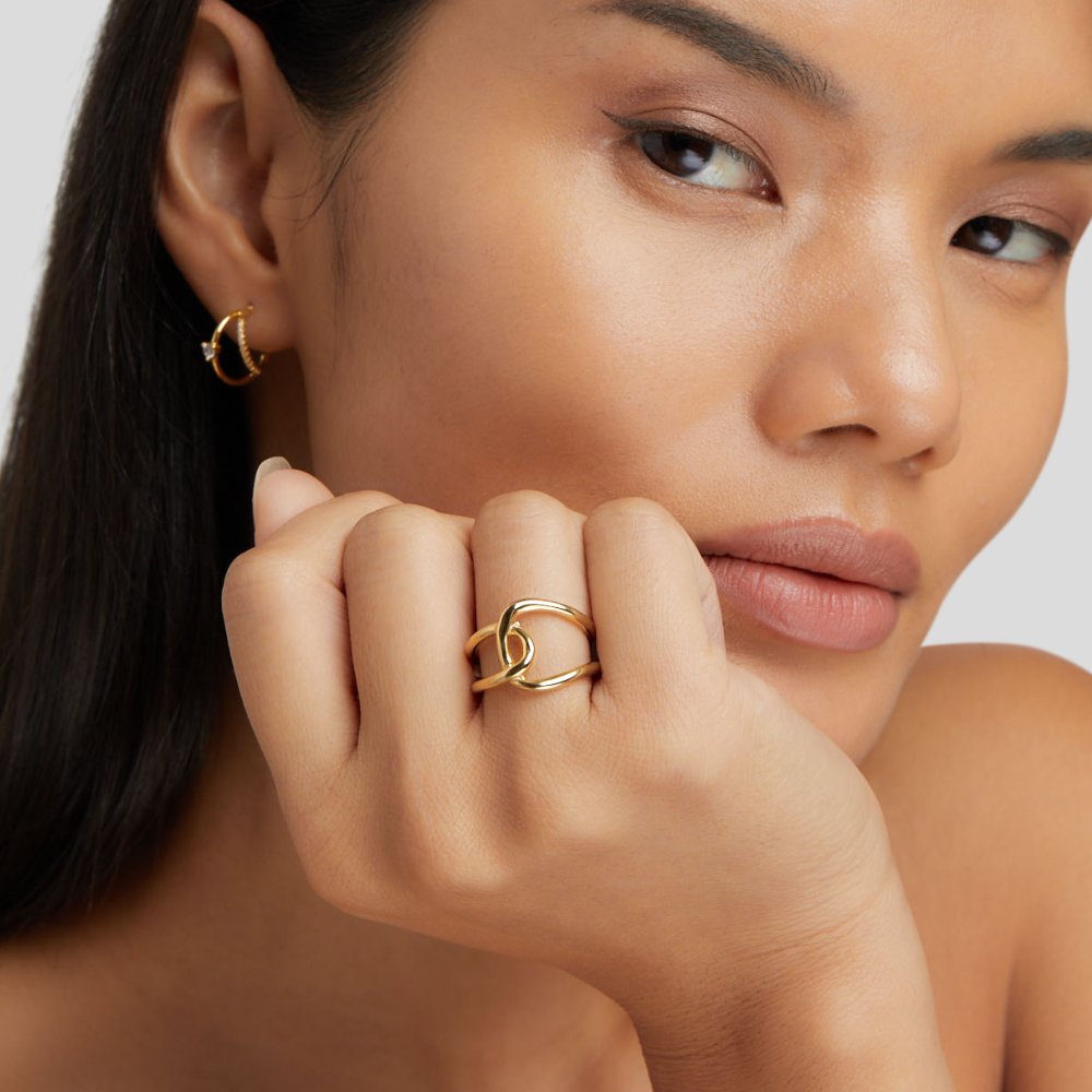 Astrid Gold-Tone Ring