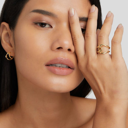 Astrid Gold-Tone Ring