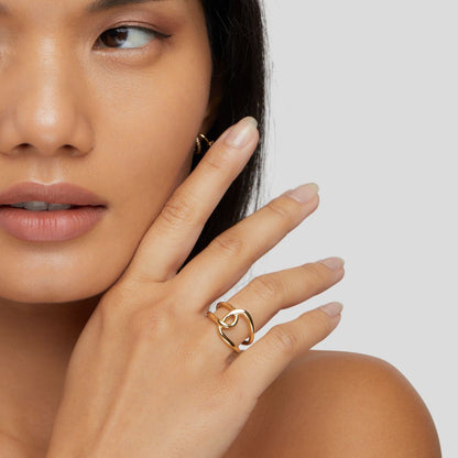 Astrid Gold-Tone Ring