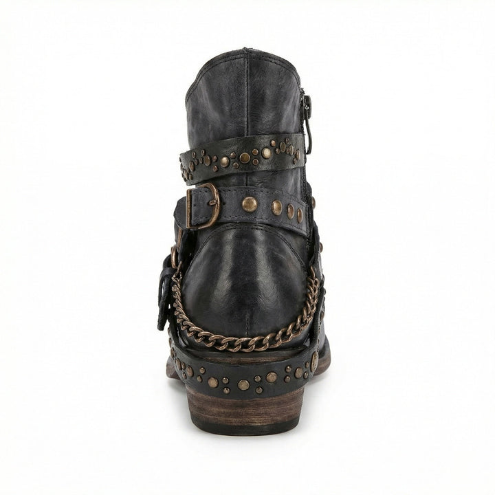 Vintage Chain Boots