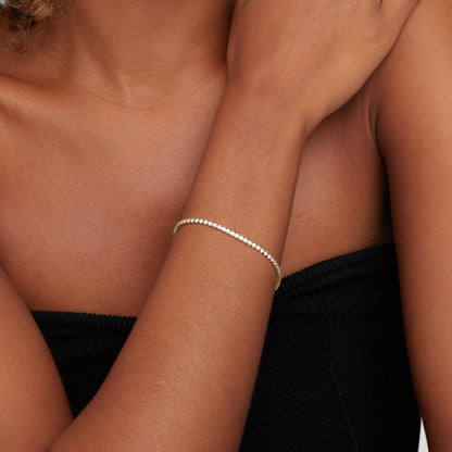 Cordelia Silver-Tone Tennis Bracelet