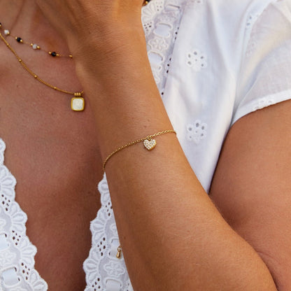 Crazy In Love Heart Bracelet