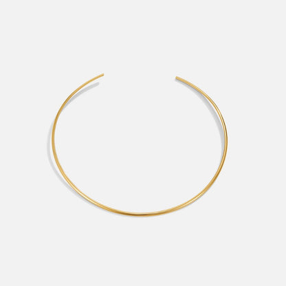 Dainty Gold-Tone Collar Necklace