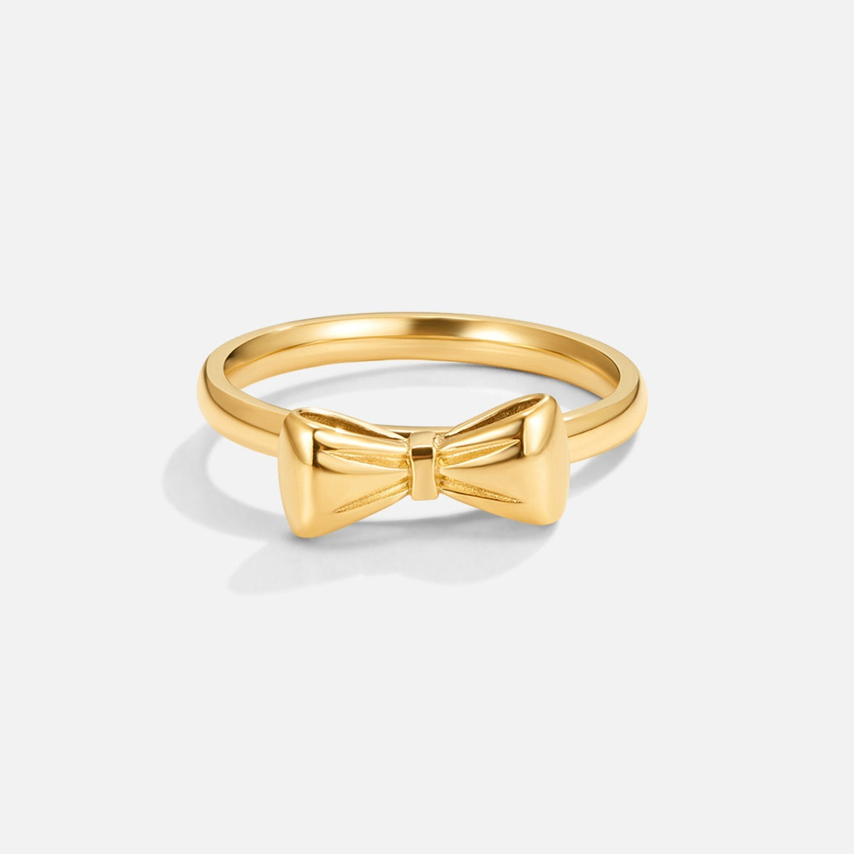 Ellie Gold-Tone Bow Ring