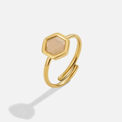 Ember Stone Gold-Tone Ring