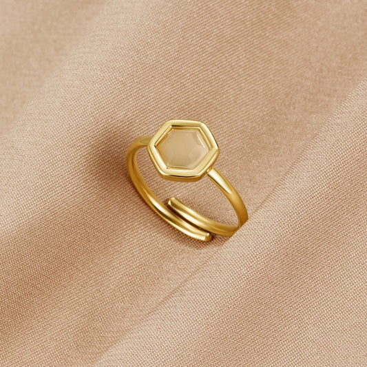 Ember Stone Gold-Tone Ring