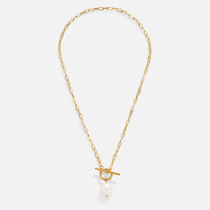 Eva Freshwater Pearl Gold-Tone Necklace
