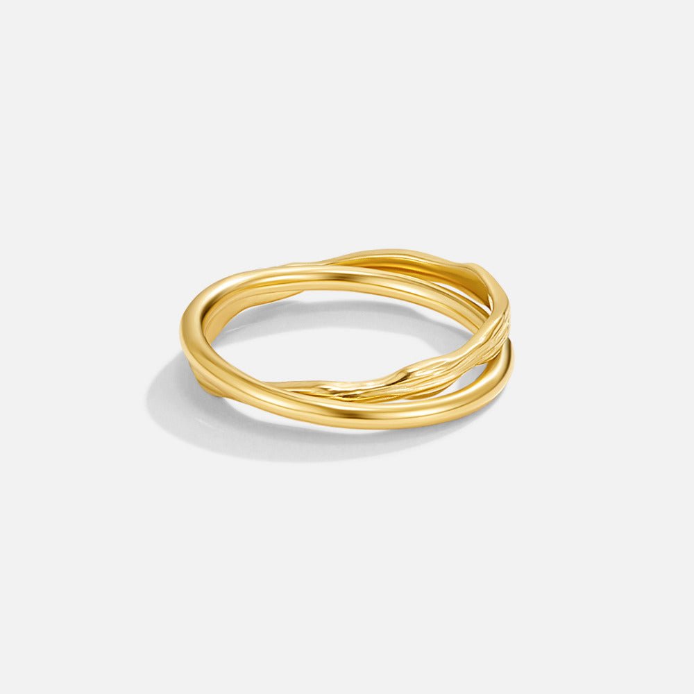 Forever Entwined Gold-Tone Ring