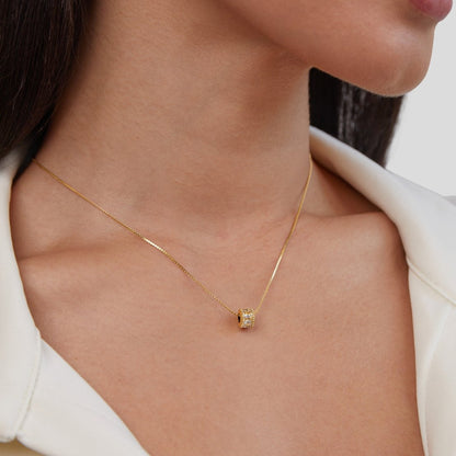 Gigi Crystal Gold-Tone Necklace