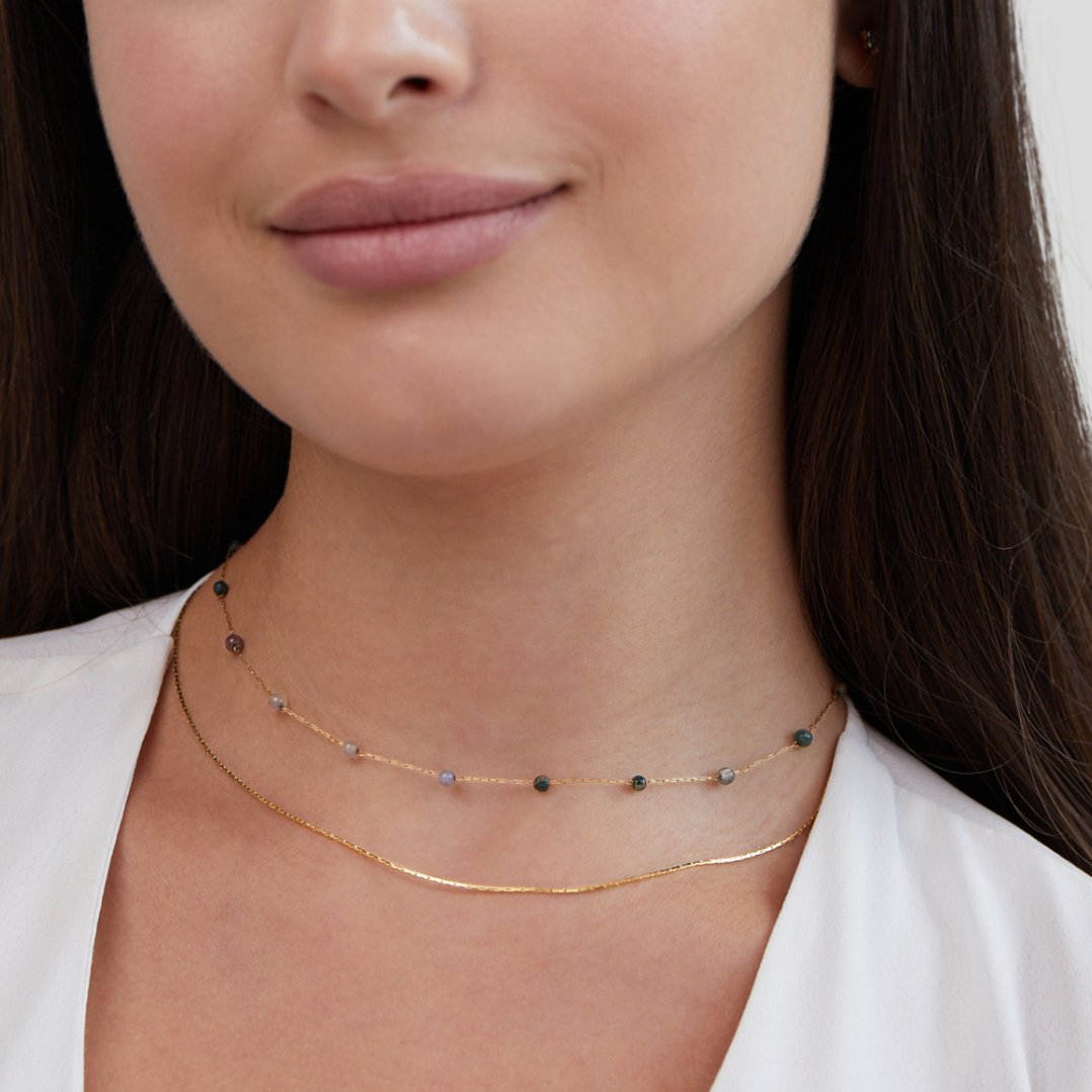 Layered Alana Gold-Tone & Stone Necklace