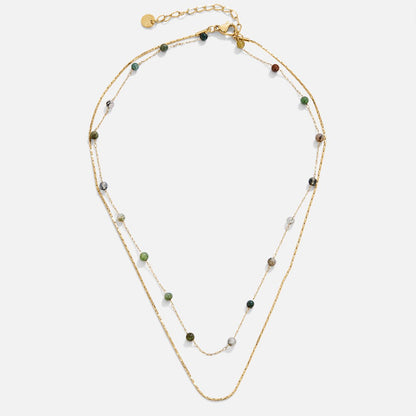 Layered Alana Gold-Tone & Stone Necklace