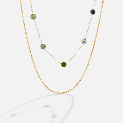 Layered Alana Gold-Tone & Stone Necklace