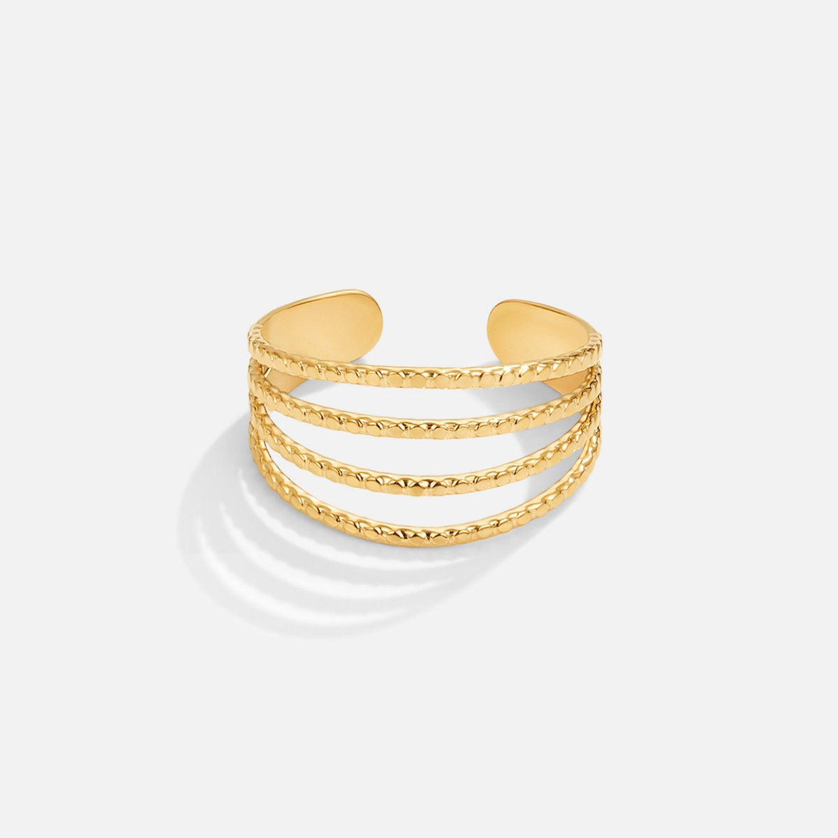 Madison Gold-Tone Layered Ring