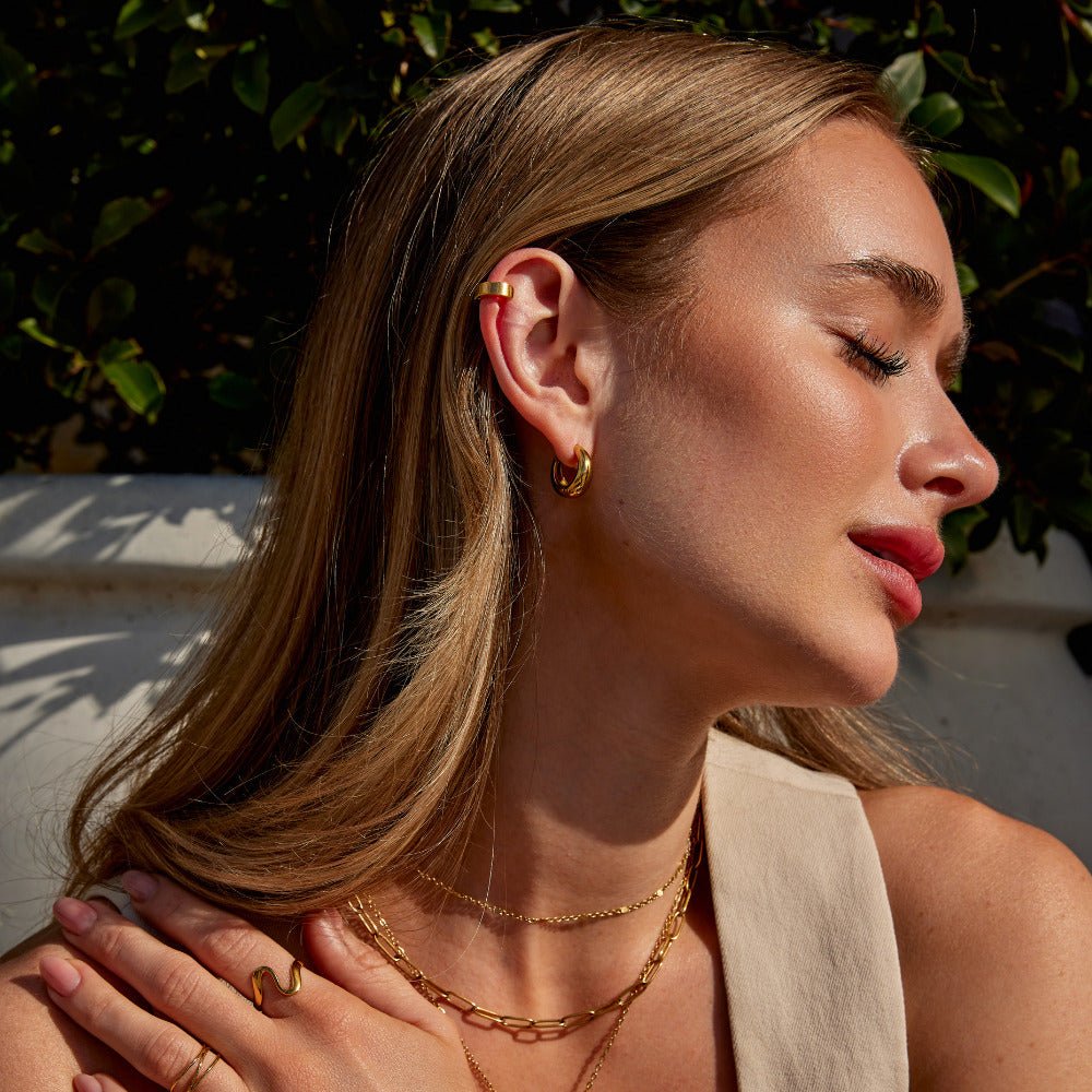 Millie Gold-Tone Earring Cuff