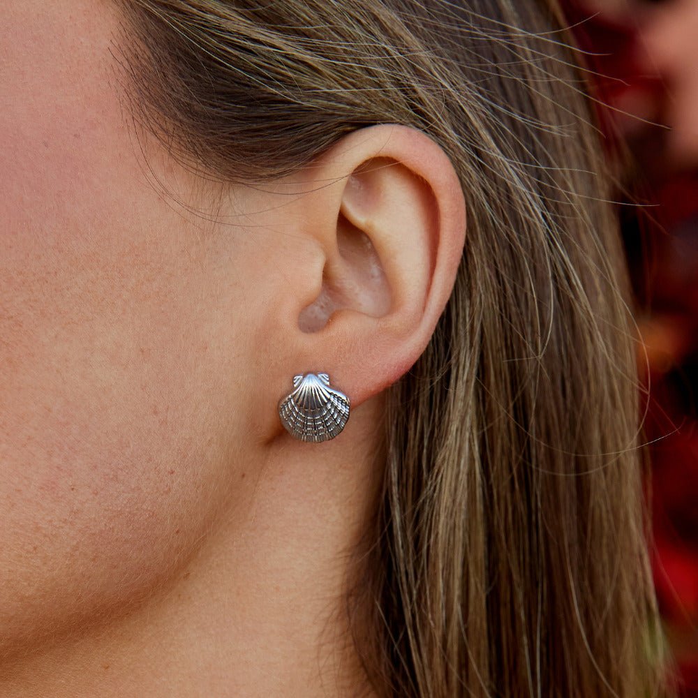 Naia Shell & Starfish Silver-Tone Earrings