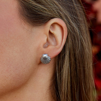 Naia Shell & Starfish Silver-Tone Earrings