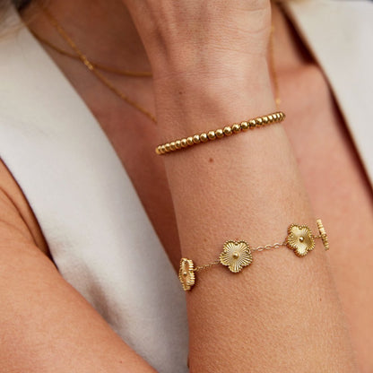 Niloya Beaded Gold-Tone Bracelet