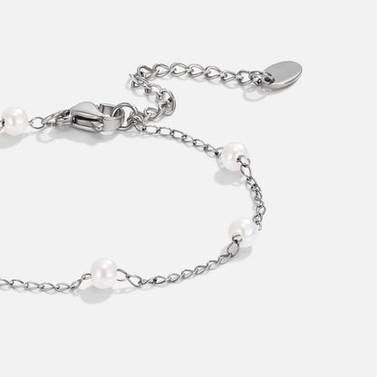 Nura Freshwater Pearl Silver-Tone Bracelet