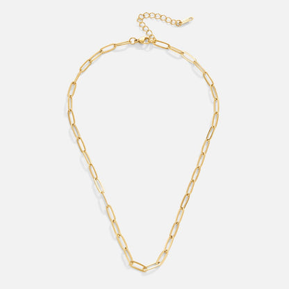 Paperclip Gold-Tone Necklace
