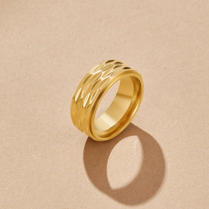 Rene Chunky Gold-Tone Ring