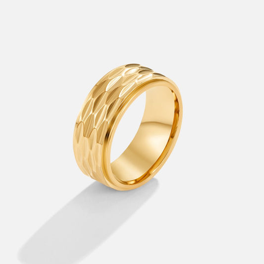 Rene Chunky Gold-Tone Ring