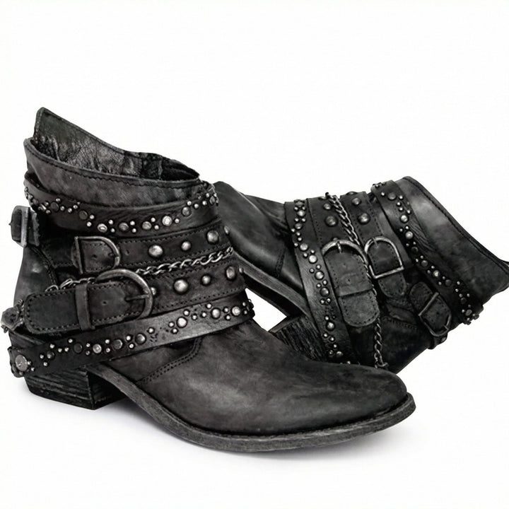 Vintage Chain Boots