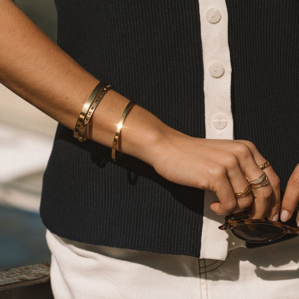 Rina Gold-Tone Bangle