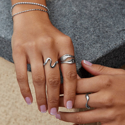 Silver-Tone Penelope Ring