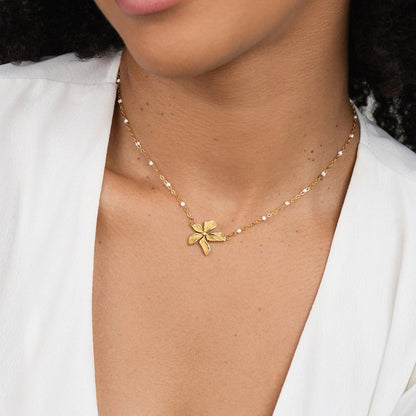 Spring Bloom Bead Necklace