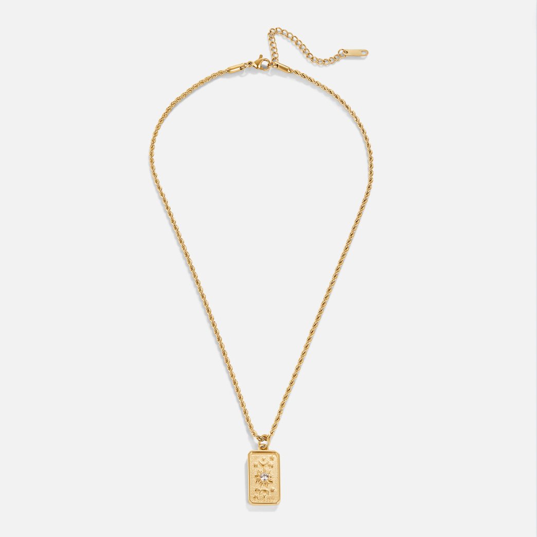 'The Sun' Tarot Pendant Necklace